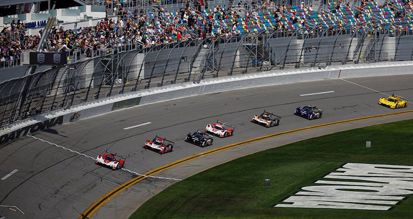Porsche Leads After First Six Hours of the 64th Rolex 24 at Daytona