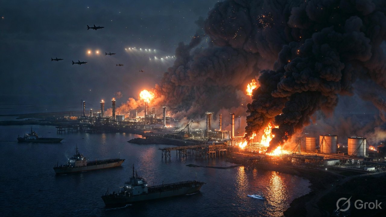 Iran strikes Gulf oil hub as allies resist Trump’s Hormuz plan